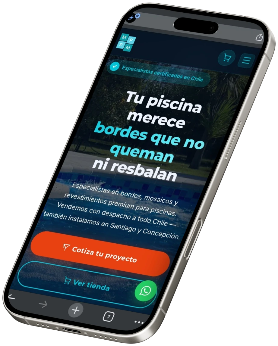 Sitio web de Multipiscinas